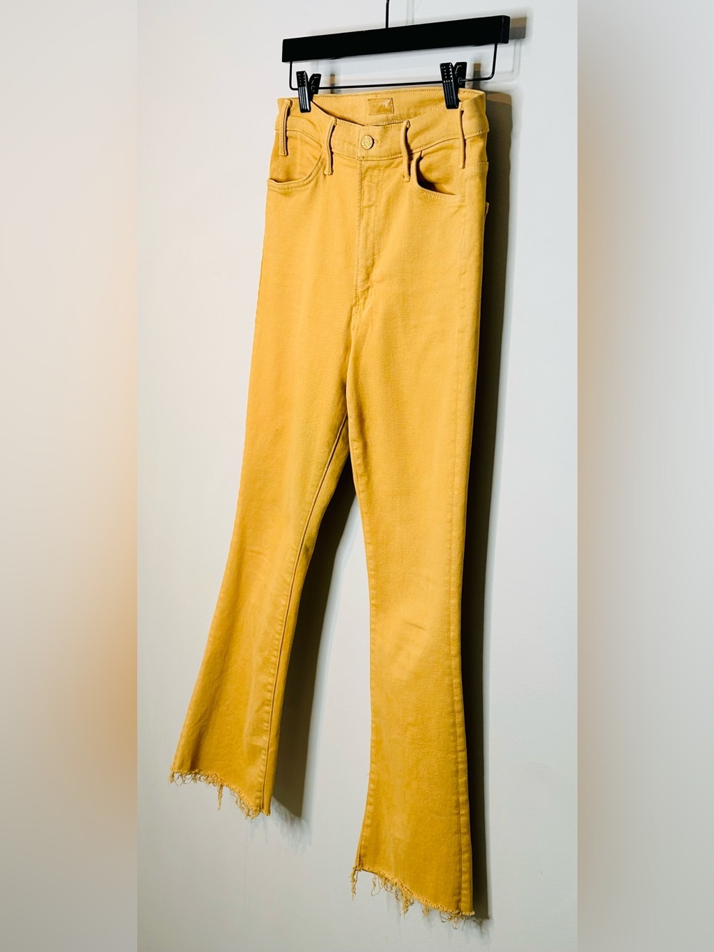 MOTHER The Hustler Ankle Fray Tinsel Denim Jeans - Picture 7 of 16